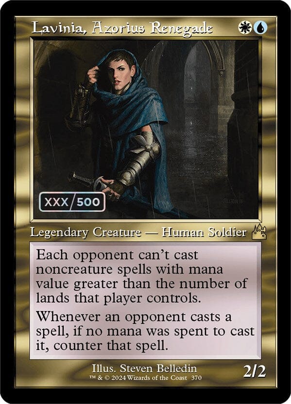 Lavinia, Azorius Renegade (Retro) (Serialized) [Ravnica Remastered] MTG Single Magic: The Gathering  | Multizone: Comics And Games