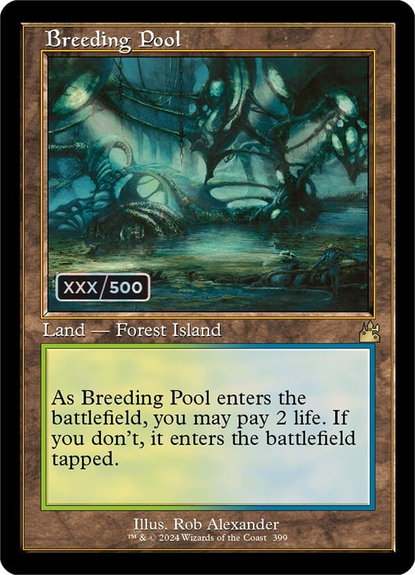 Breeding Pool (Retro) (Serialized) [Ravnica Remastered] MTG Single Magic: The Gathering  | Multizone: Comics And Games
