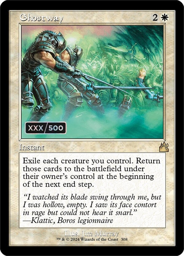 Ghostway (Retro) (Serialized) [Ravnica Remastered] MTG Single Magic: The Gathering  | Multizone: Comics And Games