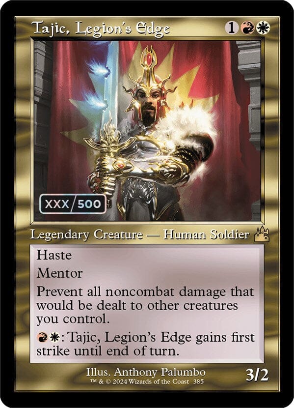 Tajic, Legion's Edge (Retro) (Serialized) [Ravnica Remastered] MTG Single Magic: The Gathering  | Multizone: Comics And Games