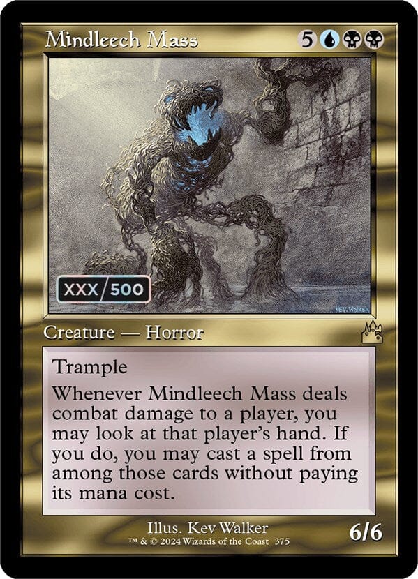 Mindleech Mass (Retro) (Serialized) [Ravnica Remastered] MTG Single Magic: The Gathering  | Multizone: Comics And Games