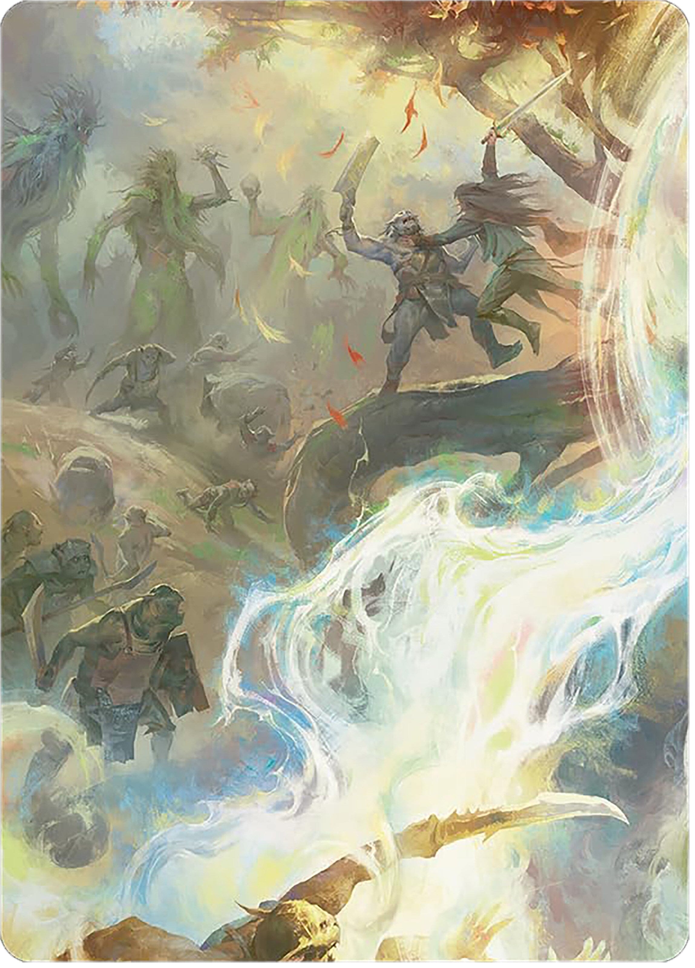 Arboreal Alliance Art Card [The Lord of the Rings: Tales of Middle-earth Art Series] MTG Single Magic: The Gathering  | Multizone: Comics And Games