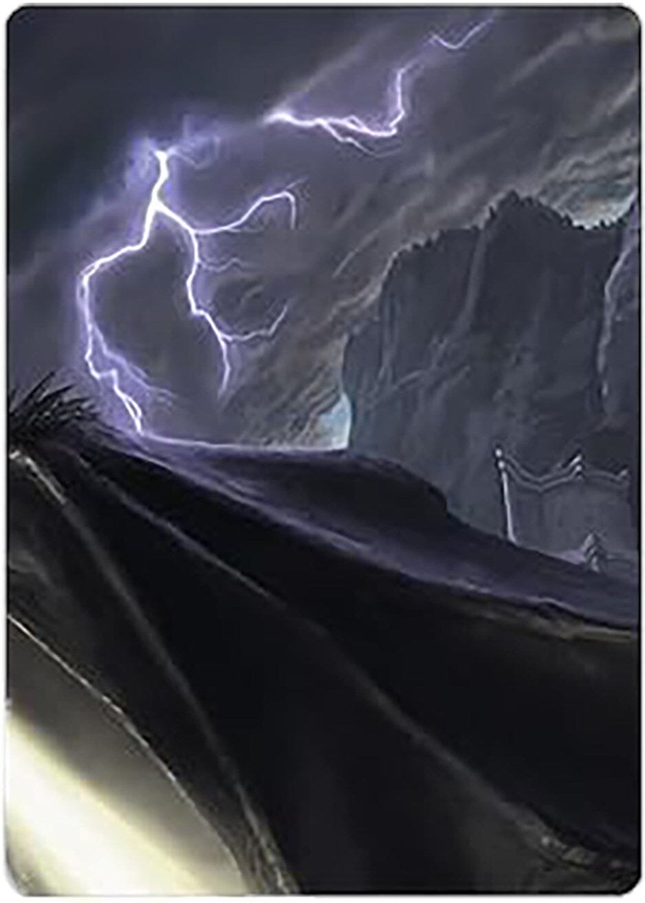 Sorcerous Squall Art Card [The Lord of the Rings: Tales of Middle-earth Art Series] MTG Single Magic: The Gathering  | Multizone: Comics And Games