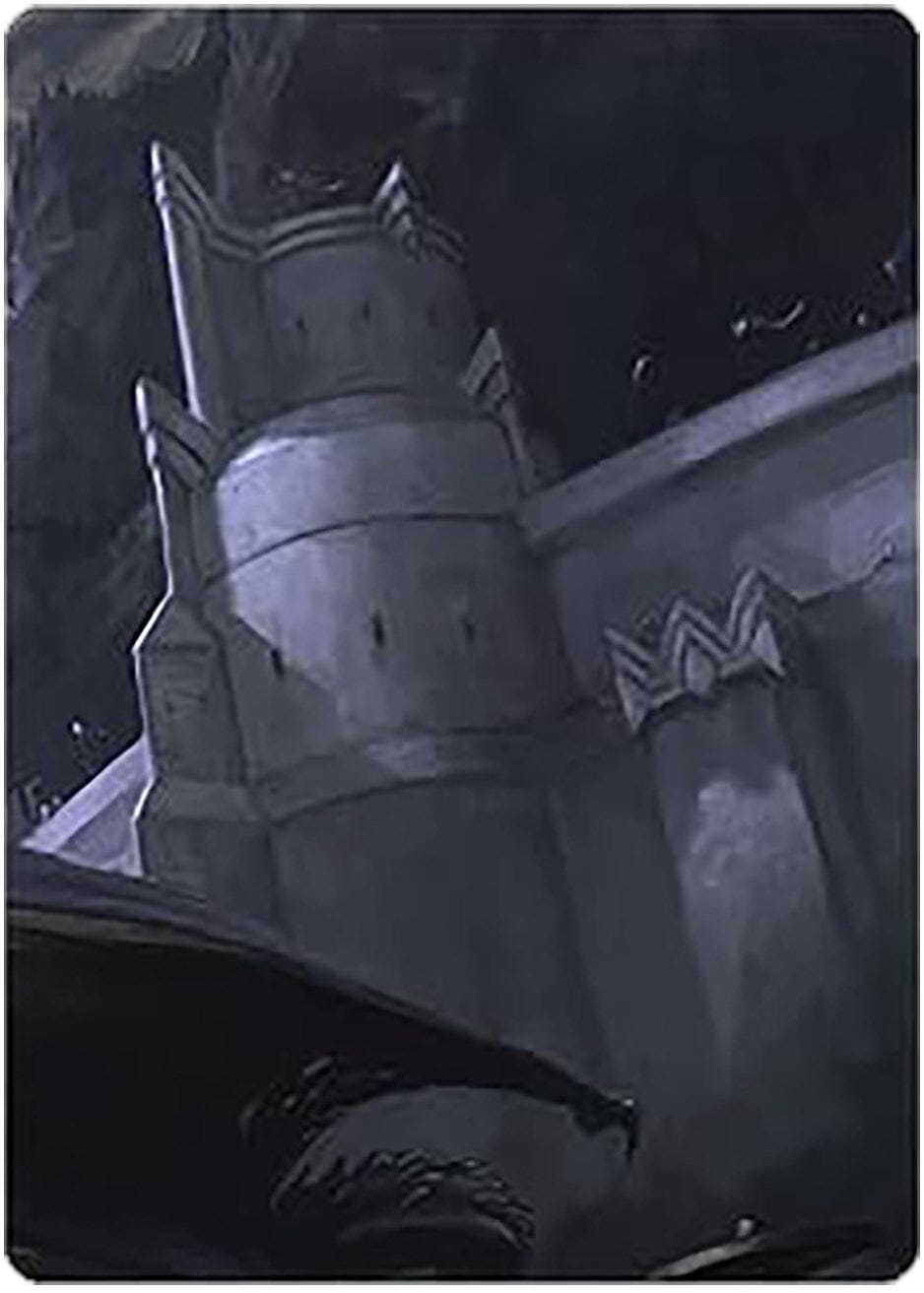 Rammas Echor, Ancient Shield Art Card [The Lord of the Rings: Tales of Middle-earth Art Series] MTG Single Magic: The Gathering  | Multizone: Comics And Games