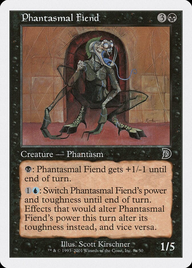 Phantasmal Fiend (Standing) [Deckmasters] MTG Single Magic: The Gathering  | Multizone: Comics And Games