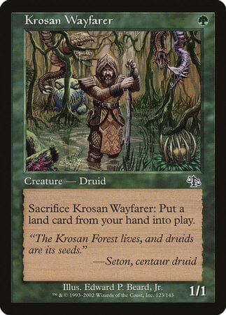 Krosan Wayfarer [Judgment] MTG Single Magic: The Gathering  | Multizone: Comics And Games