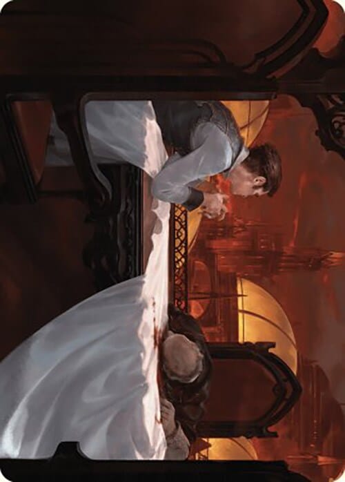 Expedited Inheritance Art Card [Murders at Karlov Manor Art Series] MTG Single Magic: The Gathering  | Multizone: Comics And Games
