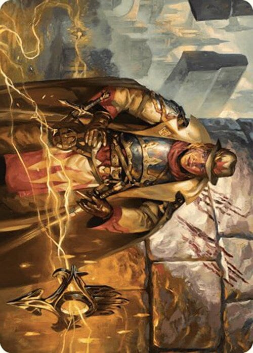 Tenth District Hero Art Card [Murders at Karlov Manor Art Series] MTG Single Magic: The Gathering  | Multizone: Comics And Games