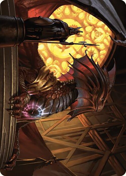 Niv-Mizzet, Guildpact Art Card (21/49) [Murders at Karlov Manor Art Series] MTG Single Magic: The Gathering  | Multizone: Comics And Games