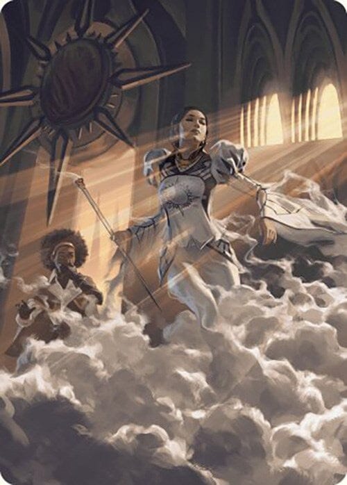 Call a Surprise Witness Art Card [Murders at Karlov Manor Art Series] MTG Single Magic: The Gathering  | Multizone: Comics And Games