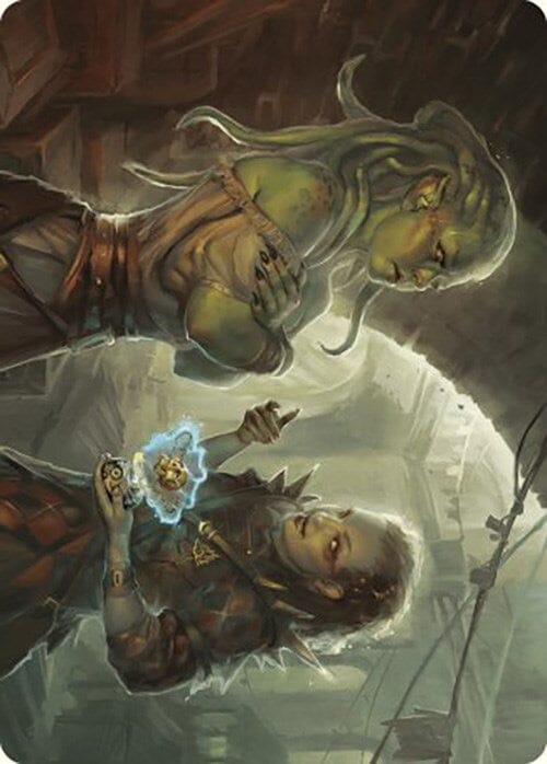 Extract a Confession Art Card [Murders at Karlov Manor Art Series] MTG Single Magic: The Gathering  | Multizone: Comics And Games