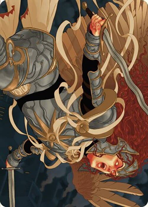 Aurelia, the Law Above Art Card (41/49) [Murders at Karlov Manor Art Series] MTG Single Magic: The Gathering  | Multizone: Comics And Games
