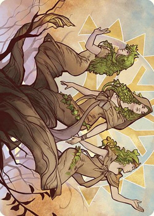 Trostani, Three Whispers Art Card [Murders at Karlov Manor Art Series] MTG Single Magic: The Gathering  | Multizone: Comics And Games