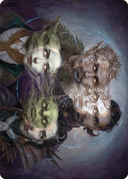 Illicit Masquerade Art Card [Murders at Karlov Manor Art Series] MTG Single Magic: The Gathering  | Multizone: Comics And Games