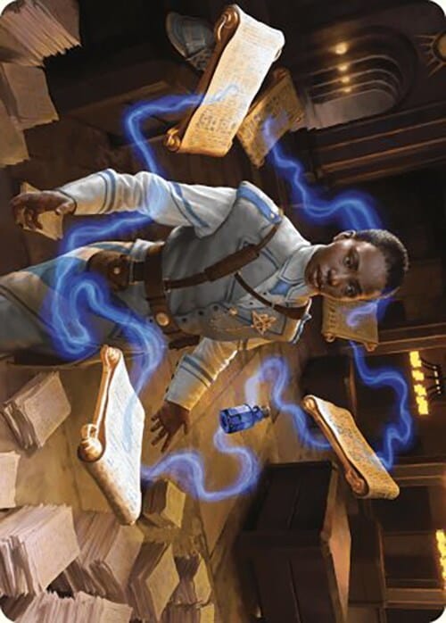 Case File Auditor Art Card [Murders at Karlov Manor Art Series] MTG Single Magic: The Gathering  | Multizone: Comics And Games