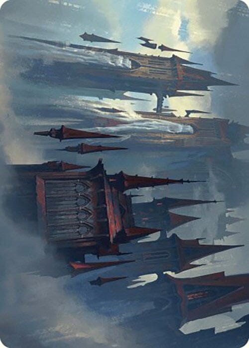 Thundering Falls Art Card [Murders at Karlov Manor Art Series] MTG Single Magic: The Gathering  | Multizone: Comics And Games