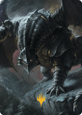 Chardalyn Dragon Art Card (Gold-Stamped Signature) [Commander Legends: Battle for Baldur's Gate Art Series] MTG Single Magic: The Gathering  | Multizone: Comics And Games