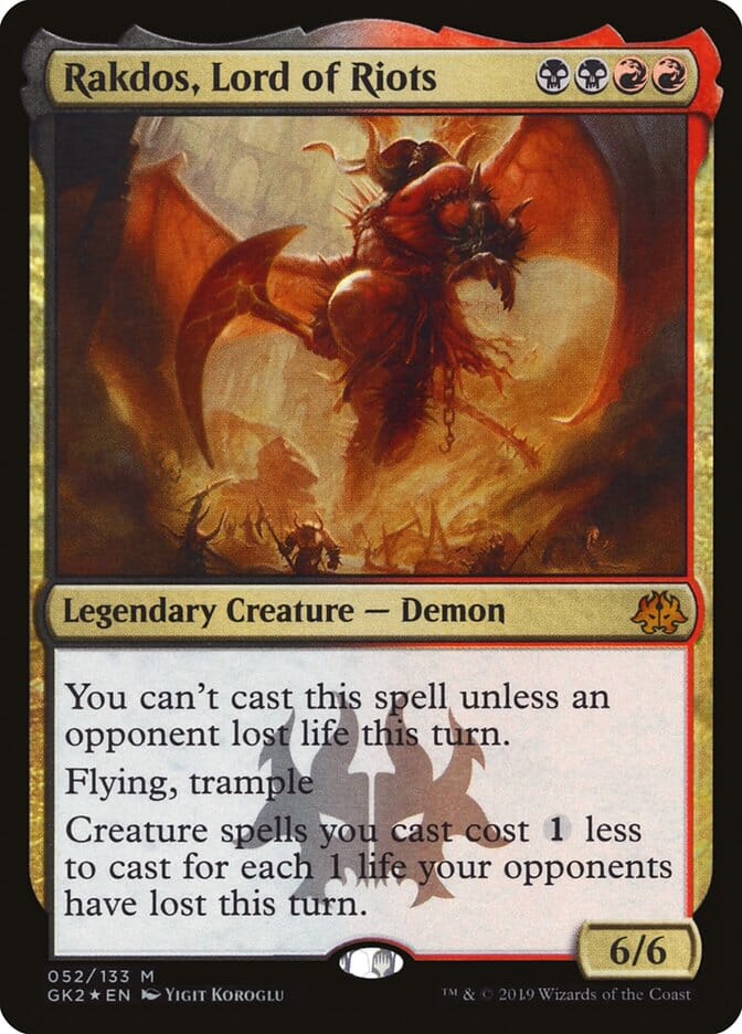 Rakdos, Lord of Riots [Ravnica Allegiance Guild Kit] MTG Single Magic: The Gathering  | Multizone: Comics And Games