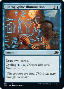 Hieroglyphic Illumination [Jumpstart 2022] MTG Single Magic: The Gathering  | Multizone: Comics And Games