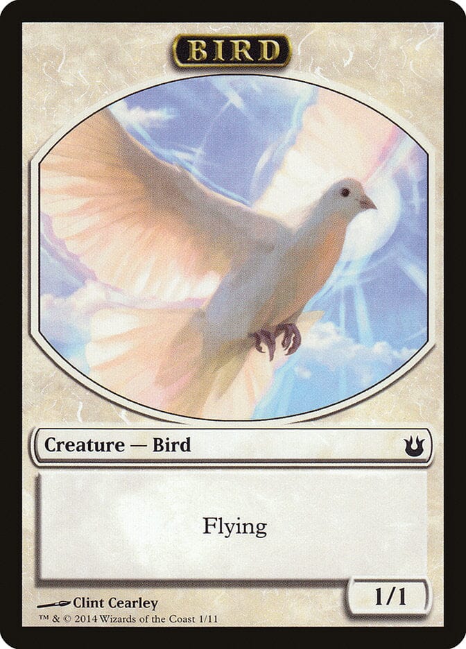 Bird (1/11) [Born of the Gods Tokens] MTG Single Magic: The Gathering  | Multizone: Comics And Games