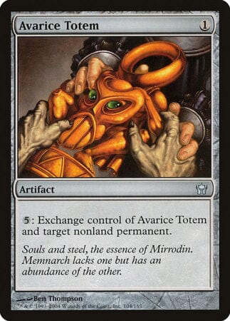 Avarice Totem [Fifth Dawn] MTG Single Magic: The Gathering  | Multizone: Comics And Games