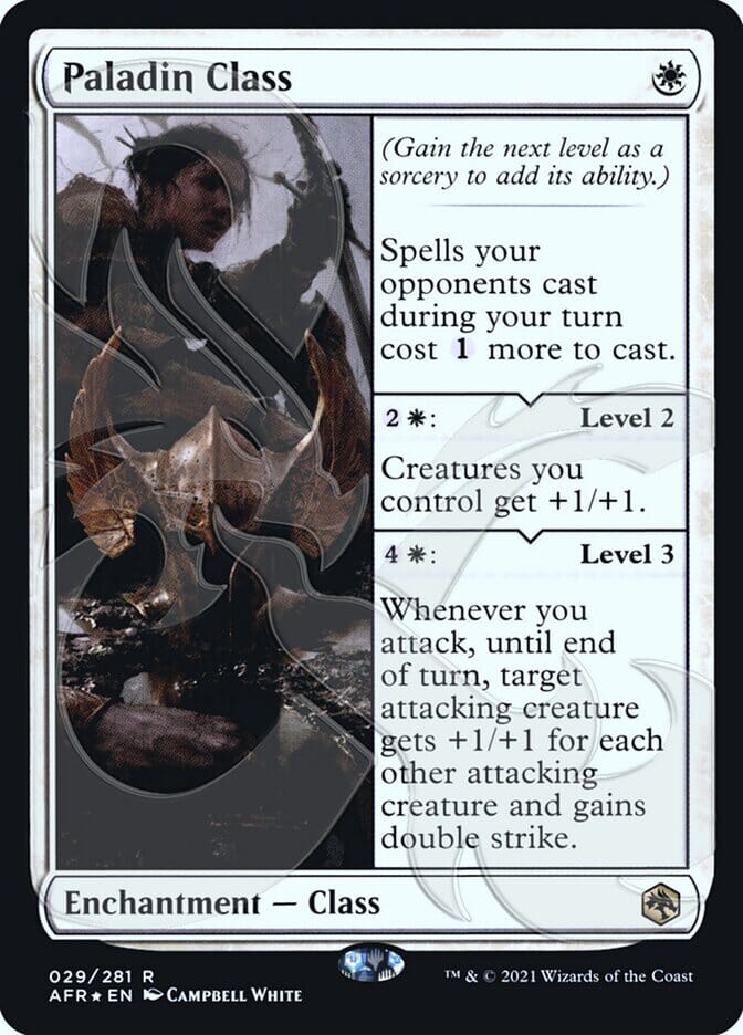 Paladin Class (Ampersand Promo) [Dungeons & Dragons: Adventures in the Forgotten Realms Promos] MTG Single Magic: The Gathering  | Multizone: Comics And Games