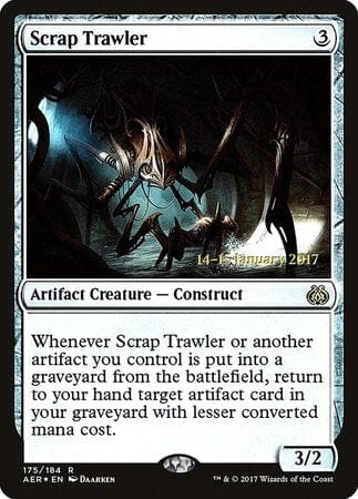 Scrap Trawler [Aether Revolt Promos] MTG Single Magic: The Gathering  | Multizone: Comics And Games