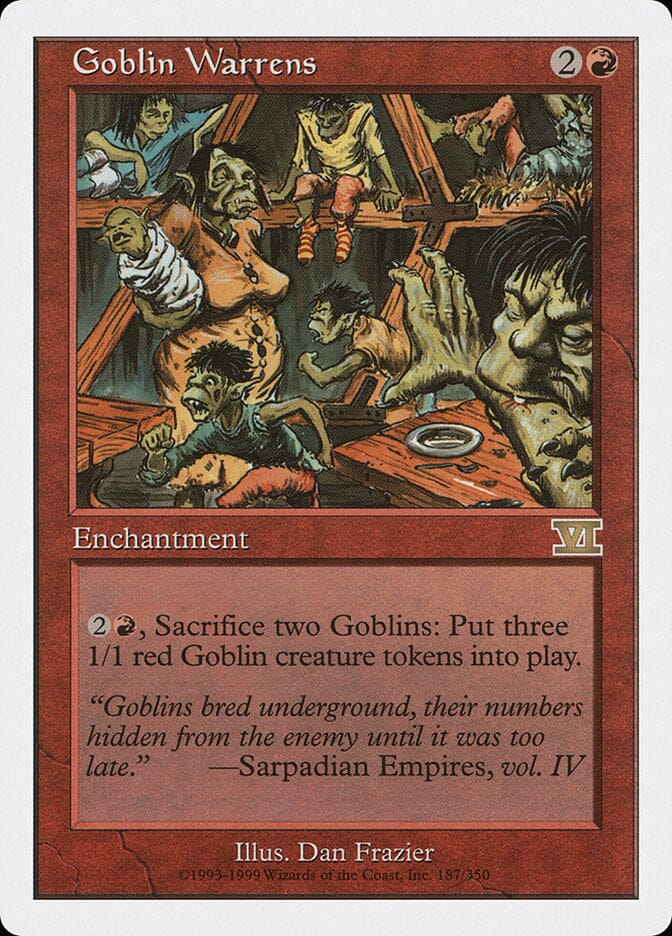 Goblin Warrens [Classic Sixth Edition] MTG Single Magic: The Gathering  | Multizone: Comics And Games