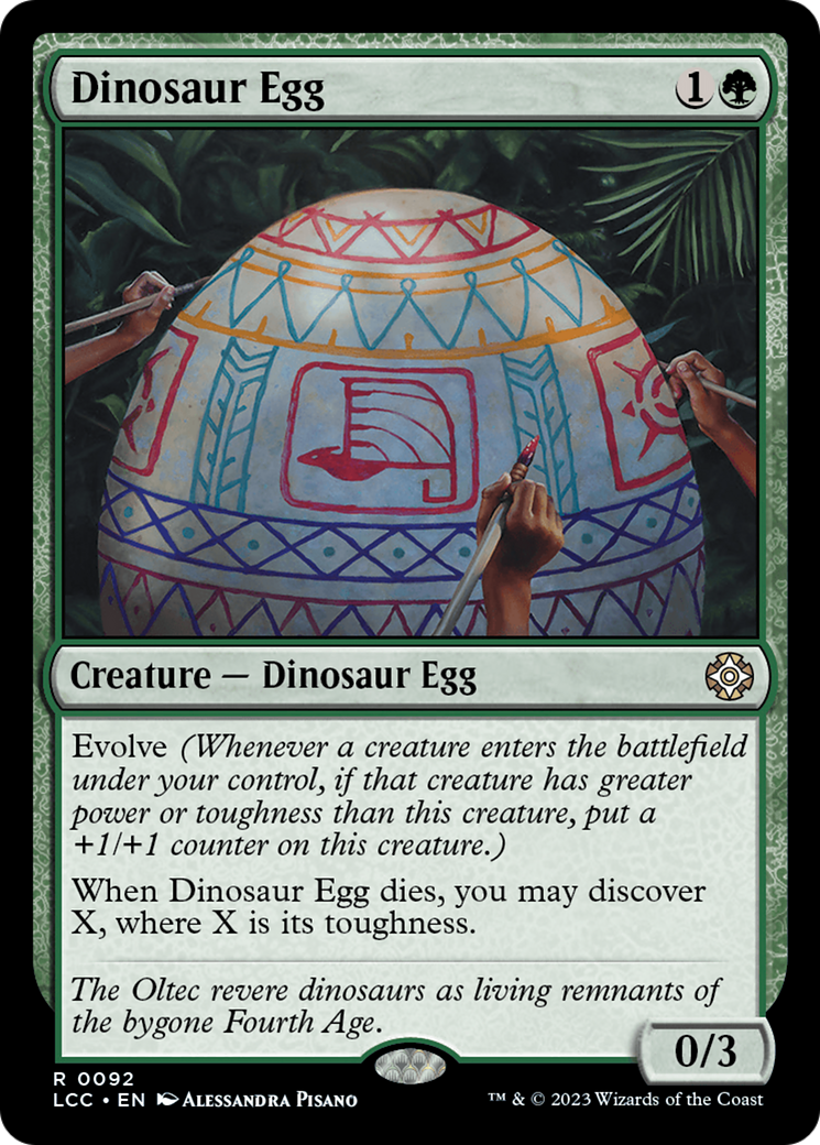 Dinosaur Egg [The Lost Caverns of Ixalan Commander] | Multizone: Comics And Games