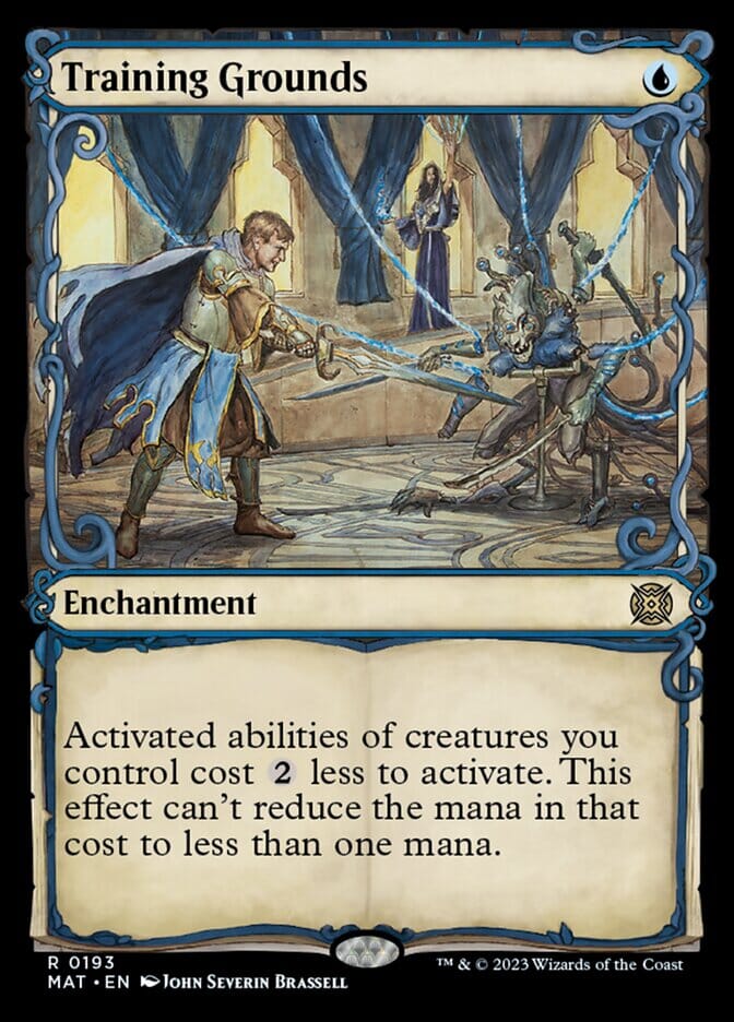 Training Grounds (Showcase Halo Foil) [March of the Machine: The Aftermath] MTG Single Magic: The Gathering  | Multizone: Comics And Games