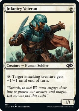 Infantry Veteran [Jumpstart 2022] MTG Single Magic: The Gathering  | Multizone: Comics And Games