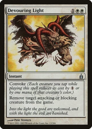 Devouring Light [Ravnica: City of Guilds] MTG Single Magic: The Gathering  | Multizone: Comics And Games
