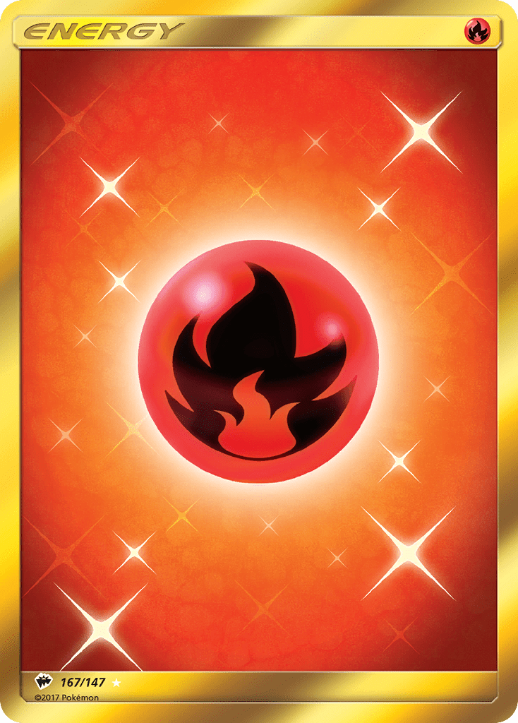 Fire Energy (167/147) [Sun & Moon: Burning Shadows] Pokemon Single Pokémon  | Multizone: Comics And Games