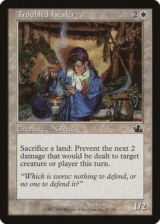 Troubled Healer [Prophecy] MTG Single Magic: The Gathering  | Multizone: Comics And Games