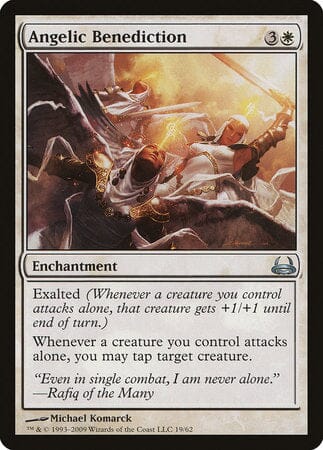 Angelic Benediction [Duel Decks: Divine vs. Demonic] MTG Single Magic: The Gathering  | Multizone: Comics And Games