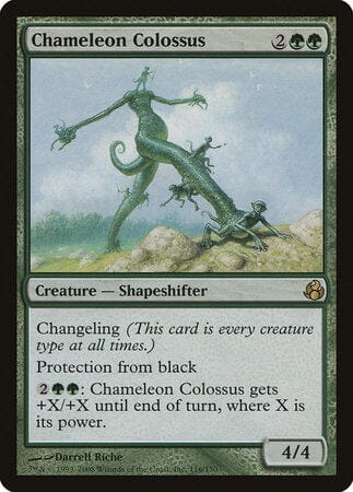 Chameleon Colossus [Morningtide] MTG Single Magic: The Gathering  | Multizone: Comics And Games