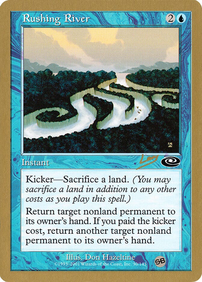 Rushing River (Raphael Levy) (SB) [World Championship Decks 2002] MTG Single Magic: The Gathering  | Multizone: Comics And Games