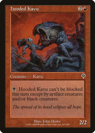 Hooded Kavu [Invasion] MTG Single Magic: The Gathering  | Multizone: Comics And Games
