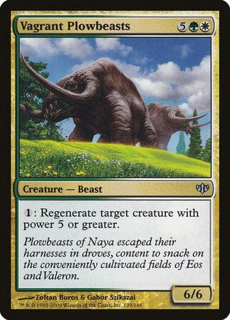 Vagrant Plowbeasts [Conflux] MTG Single Magic: The Gathering  | Multizone: Comics And Games