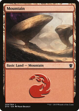 Mountain (259) [Dragons of Tarkir] MTG Single Magic: The Gathering  | Multizone: Comics And Games