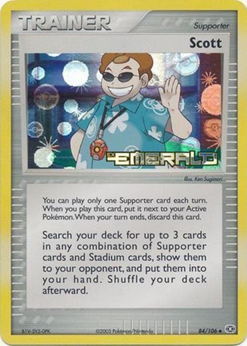 Scott (84/106) (Stamped) [EX: Emerald] Pokemon Single Pokémon  | Multizone: Comics And Games