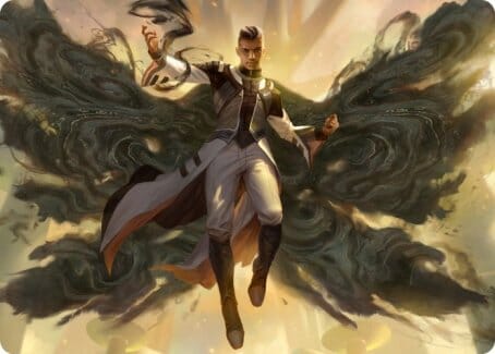 Arrogant Poet Art Card [Strixhaven: School of Mages Art Series] MTG Single Magic: The Gathering  | Multizone: Comics And Games