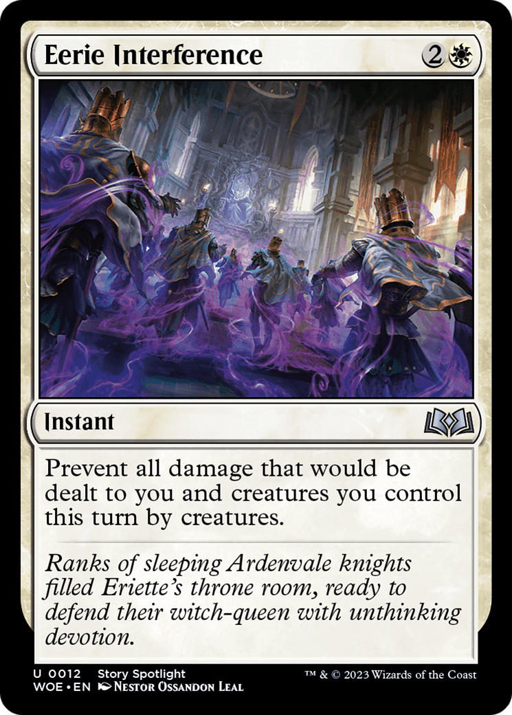 Eerie Interference [Wilds of Eldraine] MTG Single Magic: The Gathering  | Multizone: Comics And Games