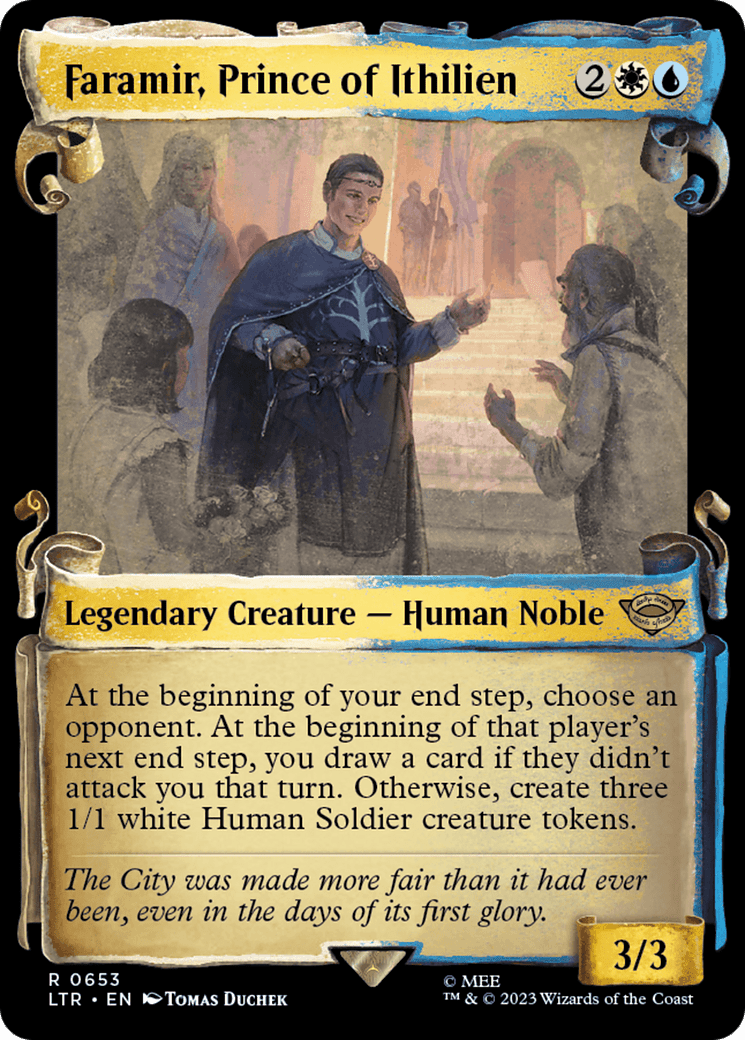 Faramir, Prince of Ithilien [The Lord of the Rings: Tales of Middle-Earth Showcase Scrolls] MTG Single Magic: The Gathering  | Multizone: Comics And Games