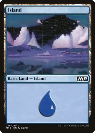 Island (266) [Core Set 2019] MTG Single Magic: The Gathering  | Multizone: Comics And Games