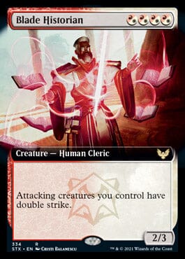 Blade Historian (Extended) [Strixhaven: School of Mages] MTG Single Magic: The Gathering  | Multizone: Comics And Games
