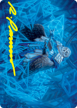 Imbraham, Dean of Theory Art Card (Gold-Stamped Signature) [Strixhaven: School of Mages Art Series] MTG Single Magic: The Gathering  | Multizone: Comics And Games