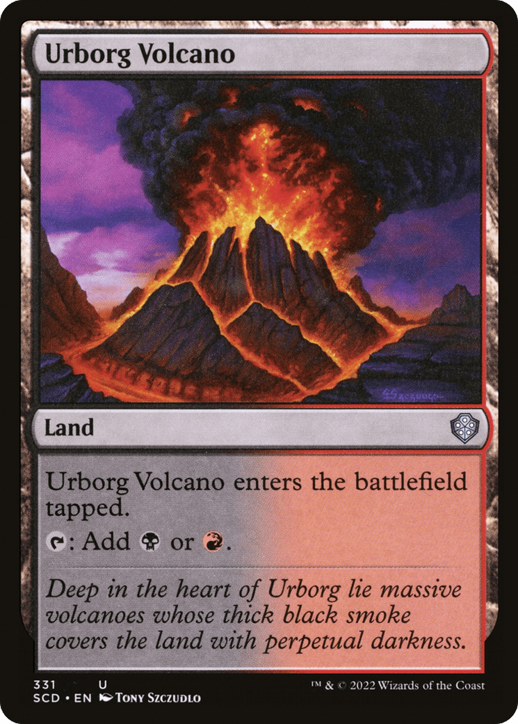 Urborg Volcano [Starter Commander Decks] MTG Single Magic: The Gathering  | Multizone: Comics And Games