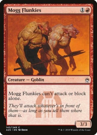 Mogg Flunkies [Masters 25] MTG Single Magic: The Gathering  | Multizone: Comics And Games
