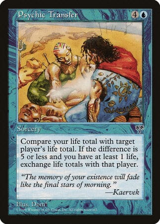 Psychic Transfer [Mirage] MTG Single Magic: The Gathering  | Multizone: Comics And Games